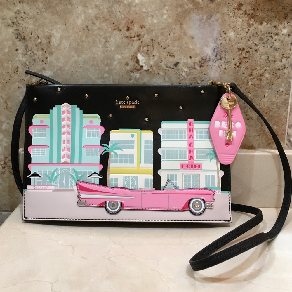 Kate Spade Novelties Pink Cadillac Sima